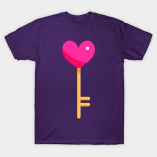 Heart Key T-Shirt